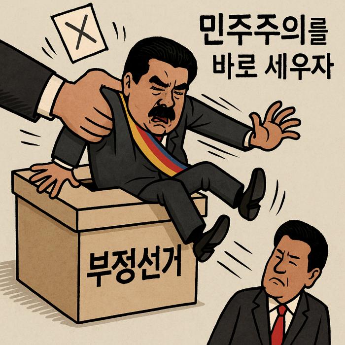 부정선거 끝판왕, 마두로 제거가 시작이다. 기사 이미지