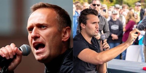 두 시대정신의 순교, 나발니와 찰리 커크 기사 이미지