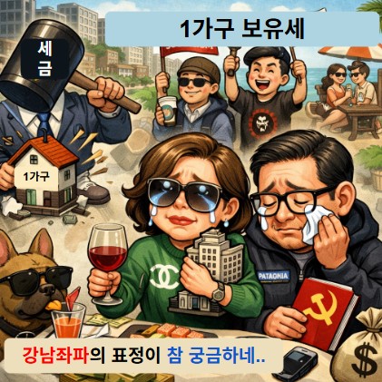 1가구 보유세.. 강남좌파는 어떤 표정??