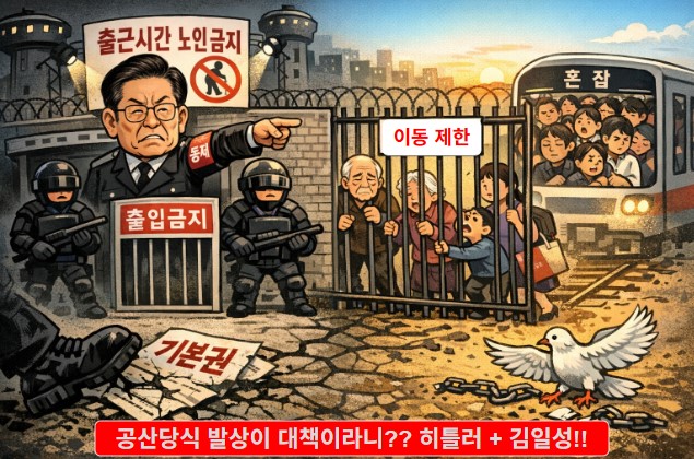 히틀러 + 김일성.. 이런걸 대책이라고?!