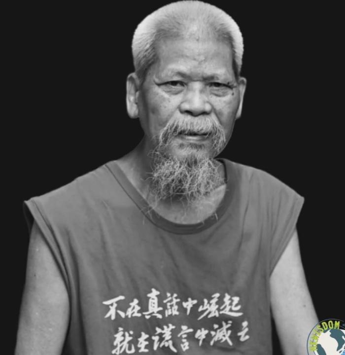 홍콩 거리의 마지막 관을 든 남자