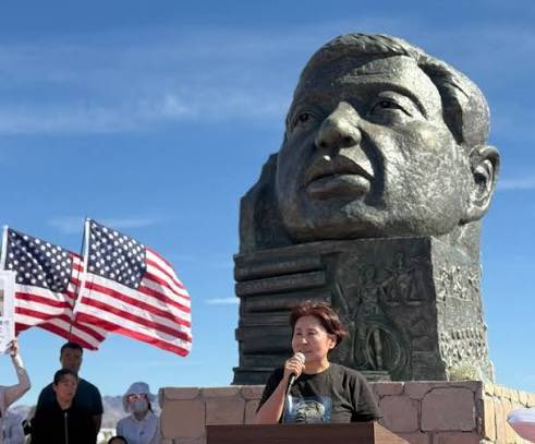 캘리포니아에 세워진 ‘중국의 양심’