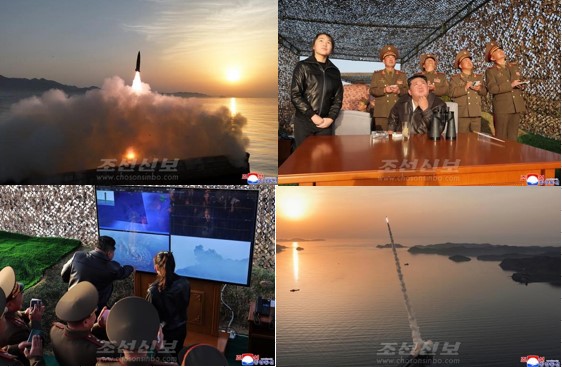 북한의 ‘전술탄도미싸일 시험’ 자화자찬