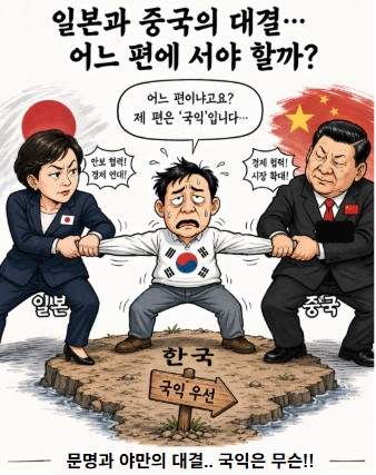 일본과 중국의 대결.. 당신은?