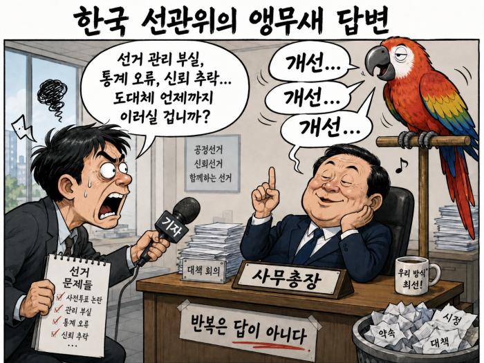 개선.. 개선.. 그러다 날 새긋네..