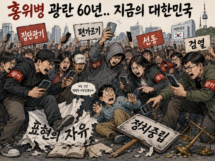 홍위병 광란과 지금의 대한민국