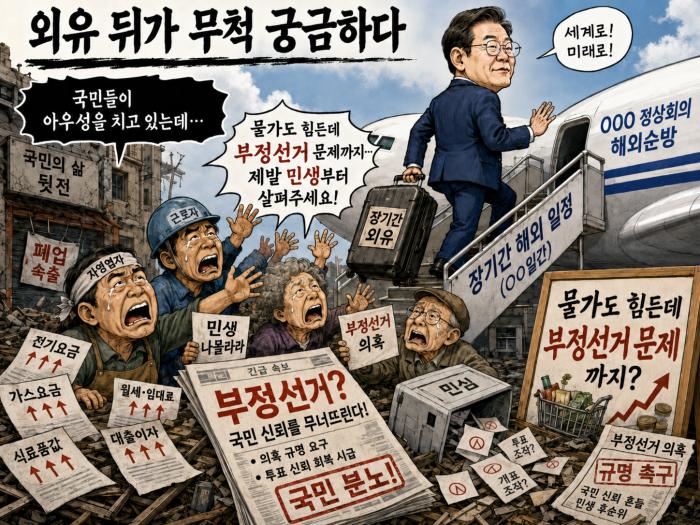 외유 뒤가 무척 궁금하다?!