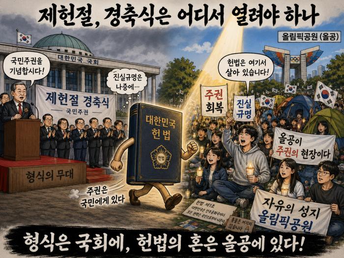 헌법정신, 올공에 있다!