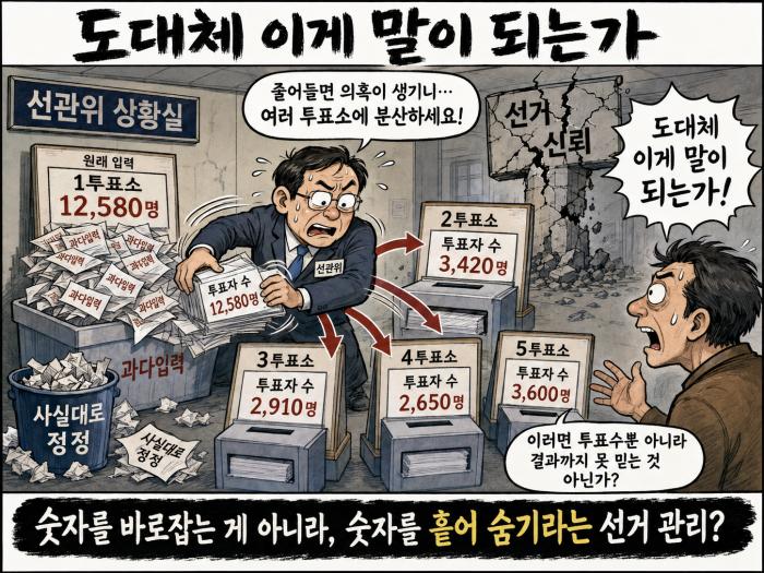 '선거관리'가 아닌 '조작관리위원회' 