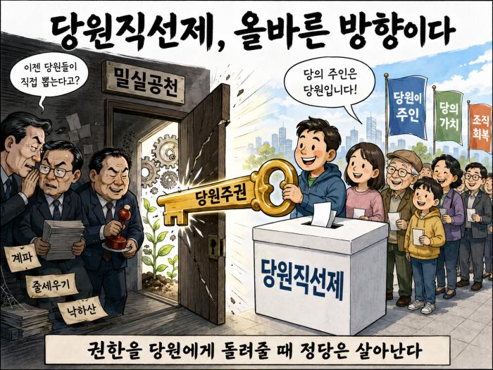 국가의 주인은 국민, 당의 주인은 당원