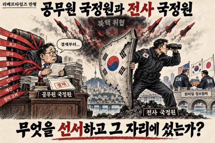 관료(官僚)와 전사(戰士)의 차이