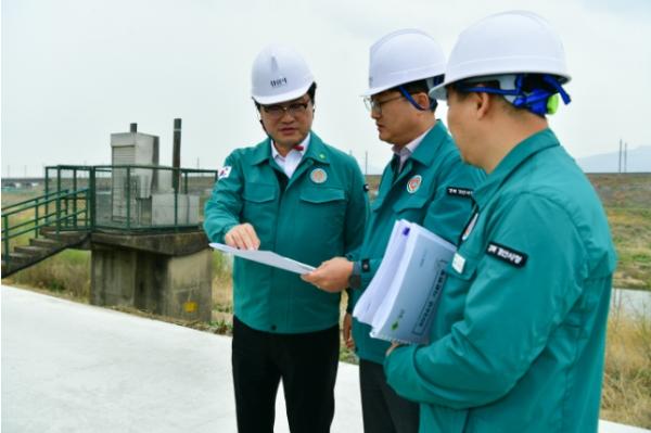 경산시, 여름철 자연 재난 대비 배수펌프장 및 우수유출저감시설 일제 점검 실시