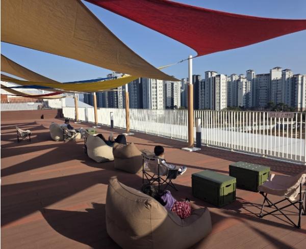 충남도서관 하늘정원, 복합 공간으로 재탄생