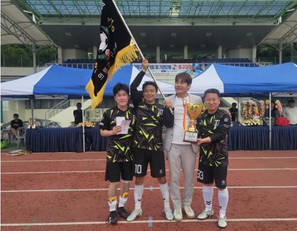 의령군청, 제43회 의령군축구협회장기 축구대회 우승