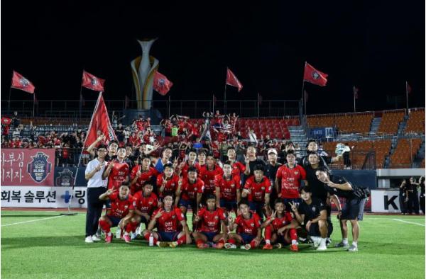 김천상무, 수원FC 꺾고 코리아컵 16강 진출!