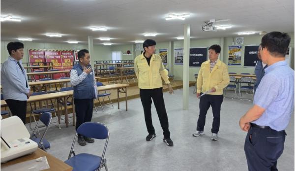 충남도 폭염 속 건설 현장…안전관리 강화
