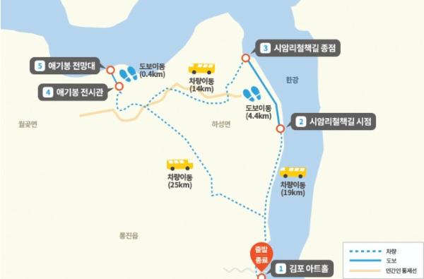 김포시, 가을날 특별한 평화 생태 체험 ‘비무장지대（DMZ） 평화의 길’ 테마노선 운영