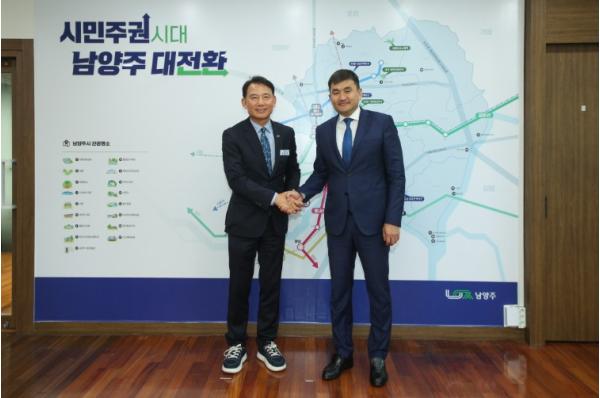 남양주시, 주한몽골대사와 교류 확대 논의…몽골문화촌 활용 모색