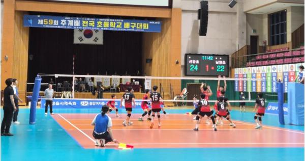정읍서 전국 초등학교 배구대회 폐막…43개 팀 기량 겨뤄